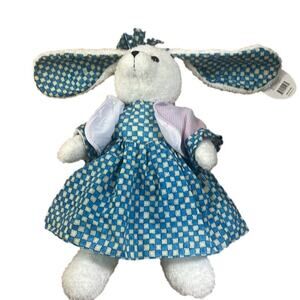 EASTER‎ BUNNY DRESS & SWEATER BIG EARS NWT